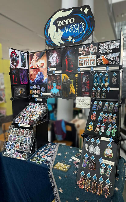 Our booth at Moricon, 2026